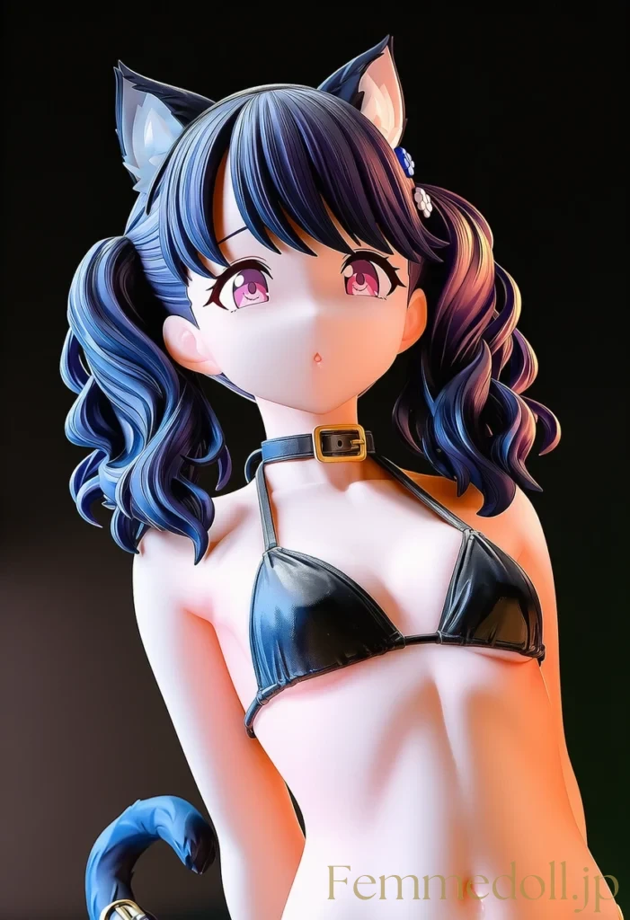 【シャニマス】福丸小糸：恥じらいの猫ビキニ 蕩ける小動物アイドル【AI生成イラスト33枚】 27枚目