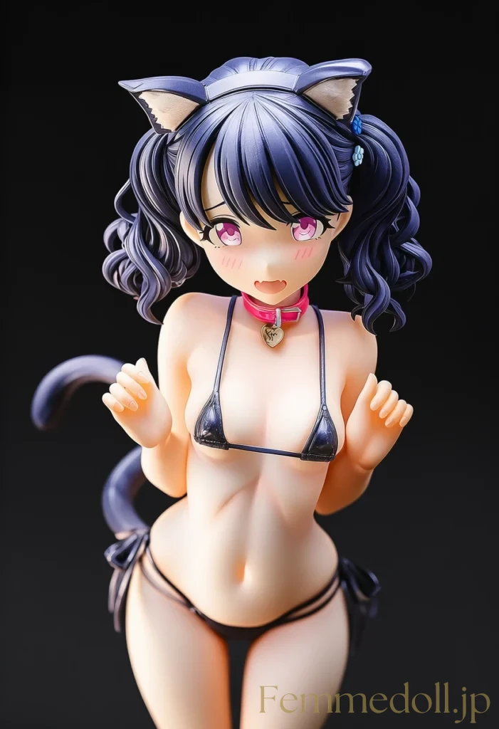 【シャニマス】福丸小糸：恥じらいの猫ビキニ 蕩ける小動物アイドル【AI生成イラスト33枚】 71枚目