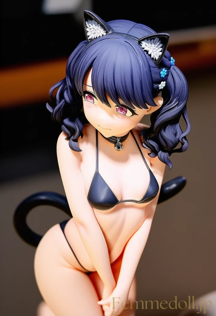 【シャニマス】福丸小糸：恥じらいの猫ビキニ 蕩ける小動物アイドル【AI生成イラスト33枚】 69枚目