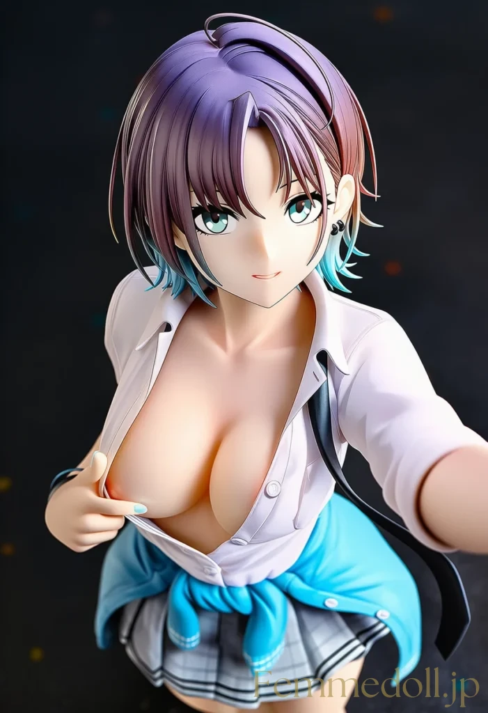 【シャニマス】浅倉透：制服の透明感が零れ落ちる甘い午後【AI生成イラスト36枚】 23枚目