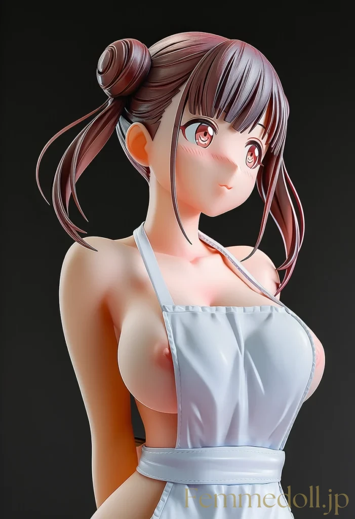 【シャニマス】園田智代子：裸エプロンで甘くとろけるチョコアイドル【AI生成イラスト43枚】 67枚目