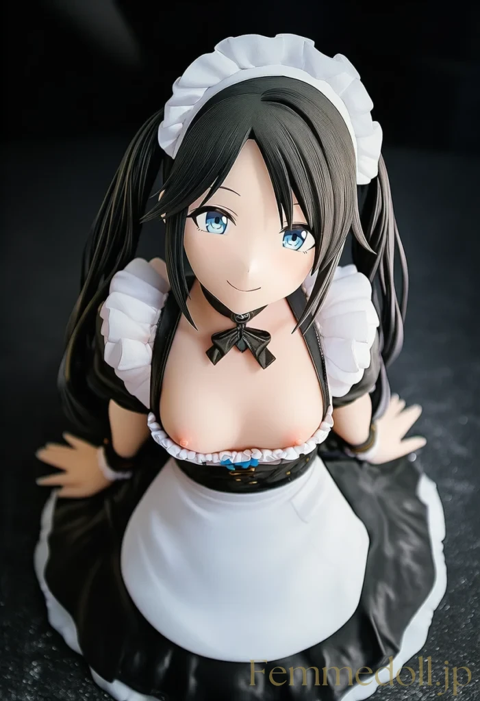 【シャニマス】三峰結華：メイド服の眼鏡サブカルが甘く誘う夜【AI生成イラスト47枚】 61枚目