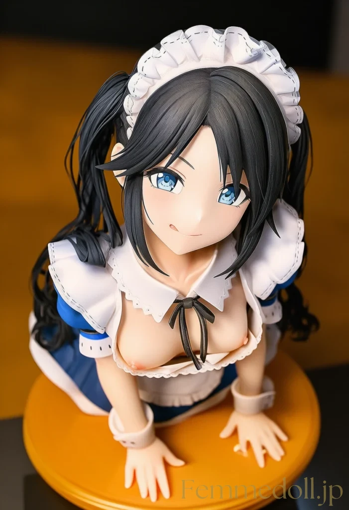 【シャニマス】三峰結華：メイド服の眼鏡サブカルが甘く誘う夜【AI生成イラスト47枚】 99枚目
