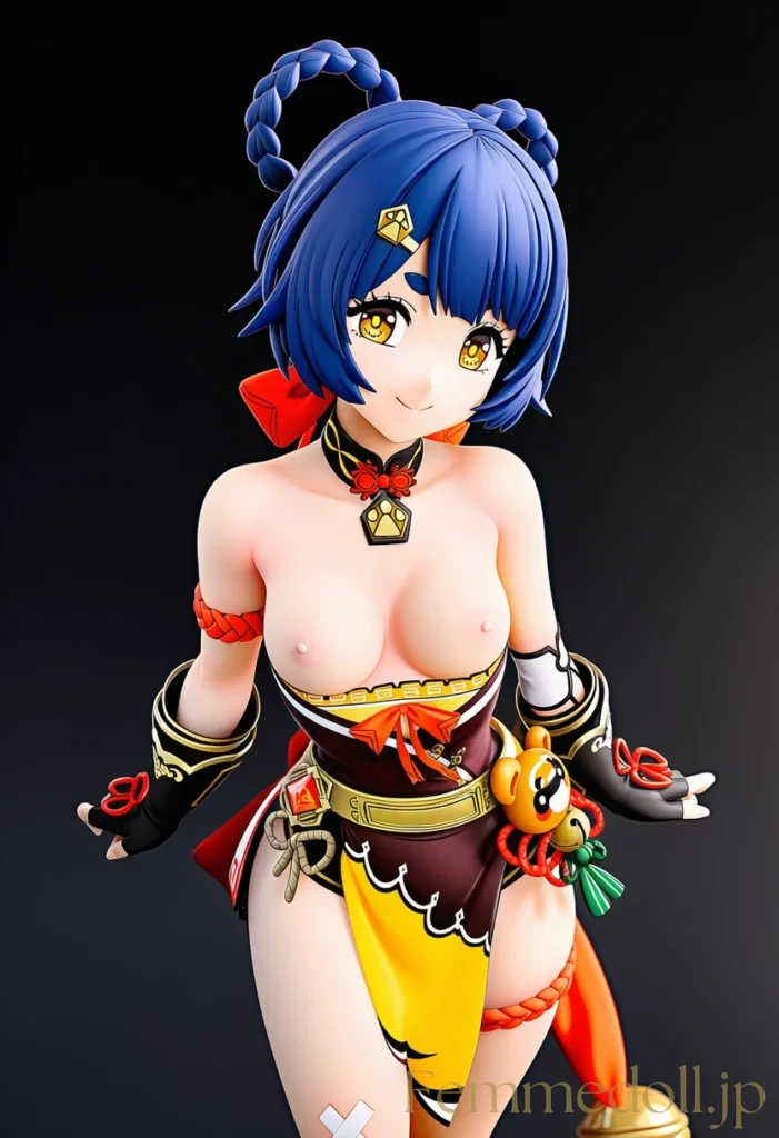 原神　香菱のむちむち尻と露わな太ももを鷲掴みにしたくなるAIエロイラストまとめ 63枚目