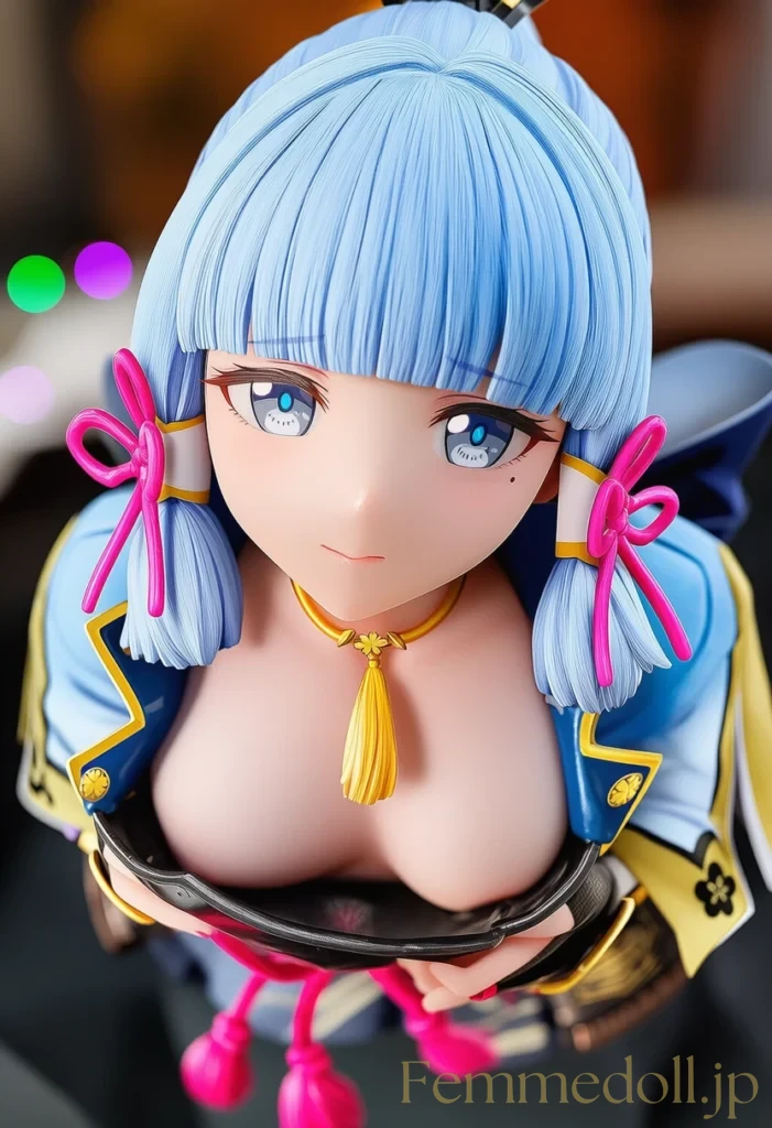 原神 神里綾華の上品な巨乳を揉みしだきたくなるAIエロイラストまとめ 115枚目