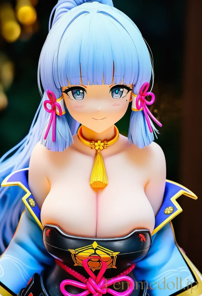 原神 神里綾華の上品な巨乳を揉みしだきたくなるAIエロイラストまとめ 43枚目