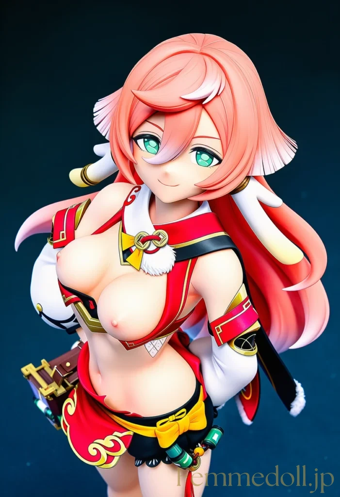 原神 煙緋の柔らかそうな形の良い胸を存分に弄びたくなるAIエロイラストまとめ 29枚目