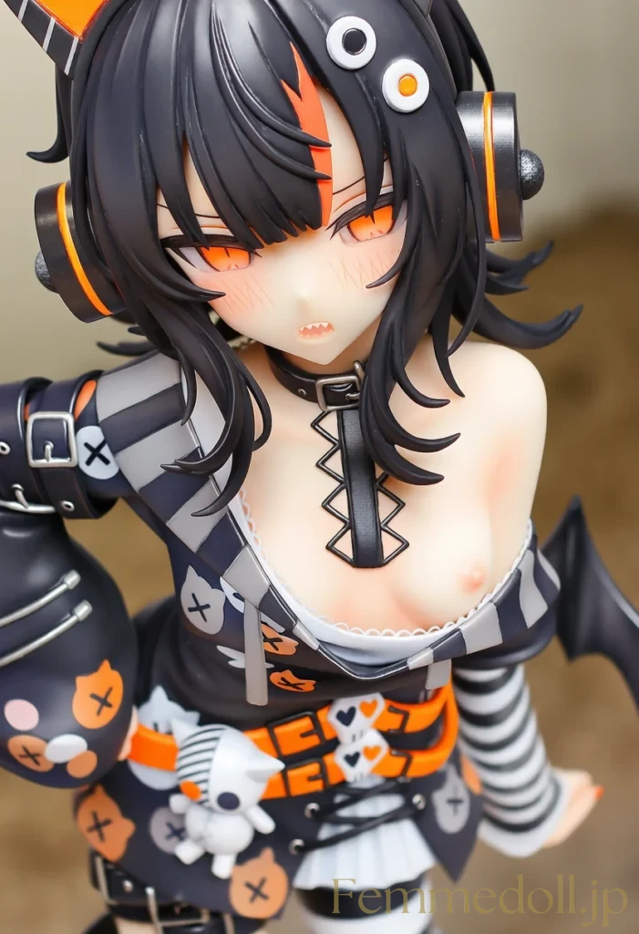 魔法少女ノ魔女裁判　沢渡ココの猫耳配信者スタイルが素敵なAIエロイラストまとめ 89枚目