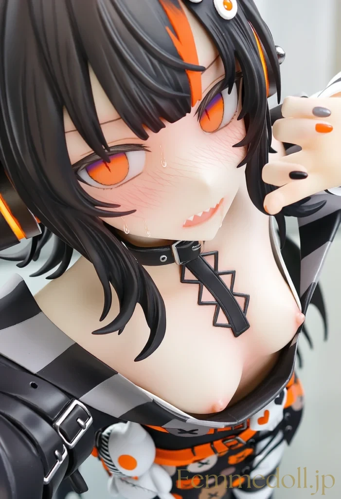 魔法少女ノ魔女裁判　沢渡ココの猫耳配信者スタイルが素敵なAIエロイラストまとめ 73枚目