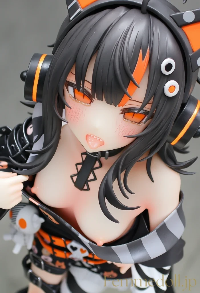 魔法少女ノ魔女裁判　沢渡ココの猫耳配信者スタイルが素敵なAIエロイラストまとめ 61枚目