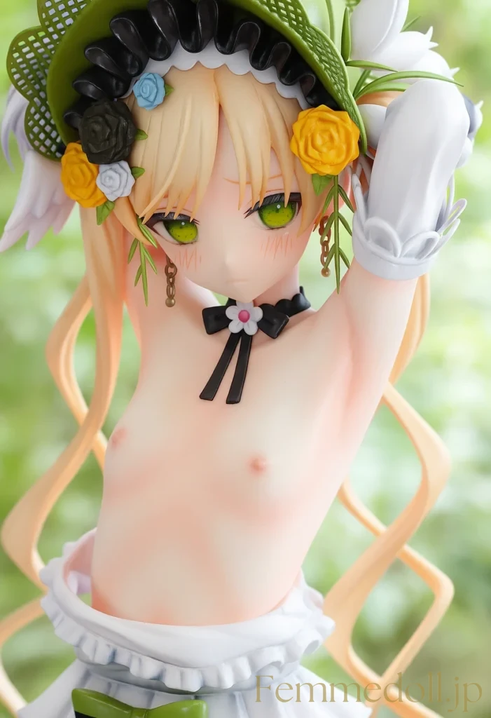 魔法少女ノ魔女裁判　遠野ハンナのお嬢様人形みたいな可愛さがたまらないAIエロイラストまとめ 83枚目