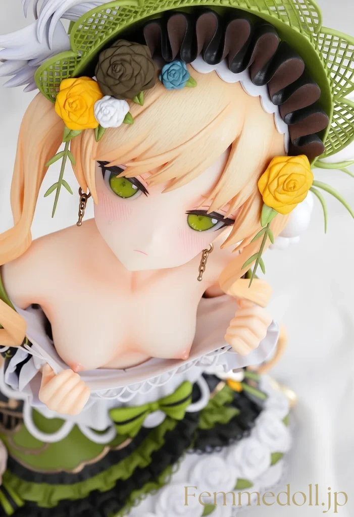 魔法少女ノ魔女裁判　遠野ハンナのお嬢様人形みたいな可愛さがたまらないAIエロイラストまとめ 81枚目