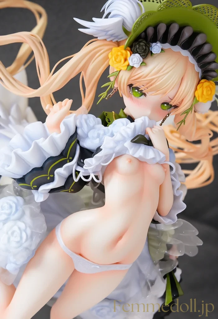 魔法少女ノ魔女裁判　遠野ハンナのお嬢様人形みたいな可愛さがたまらないAIエロイラストまとめ 103枚目