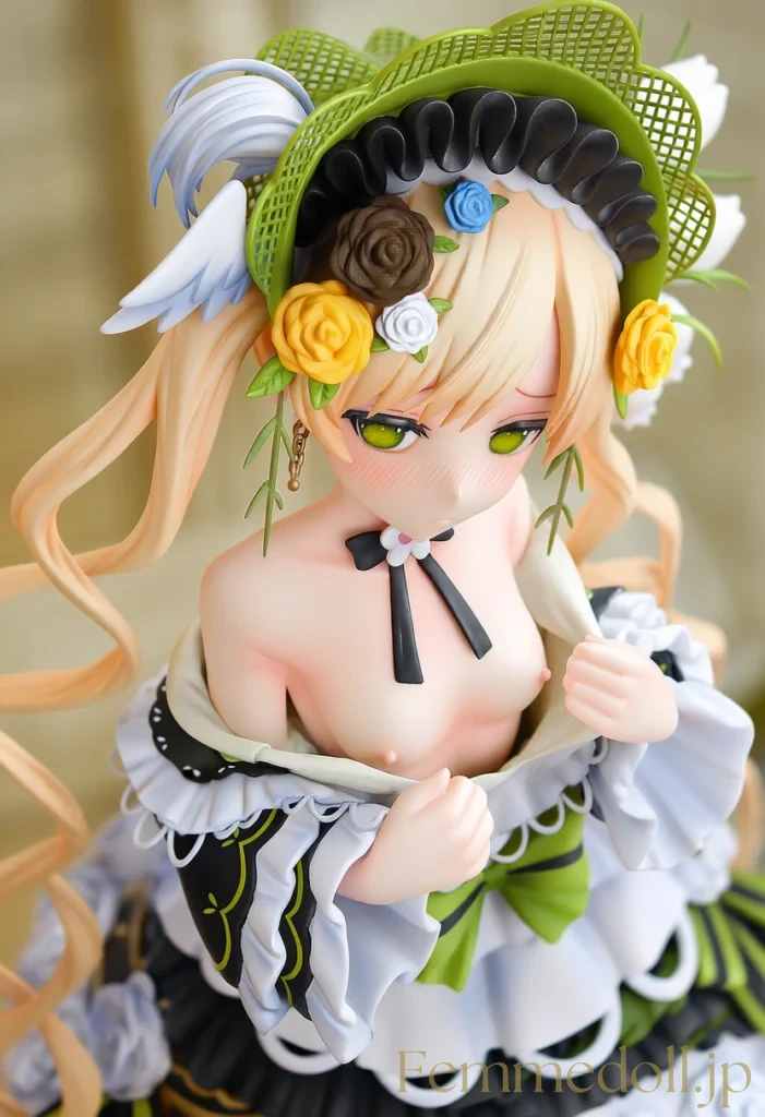 魔法少女ノ魔女裁判　遠野ハンナのお嬢様人形みたいな可愛さがたまらないAIエロイラストまとめ 65枚目