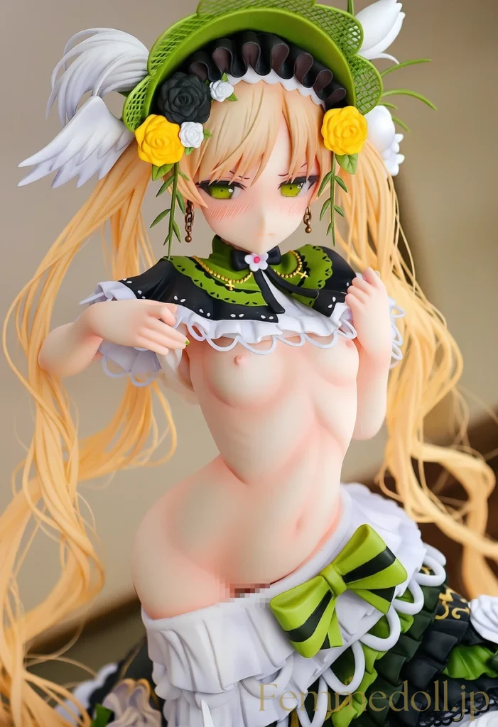 魔法少女ノ魔女裁判　遠野ハンナのお嬢様人形みたいな可愛さがたまらないAIエロイラストまとめ 59枚目