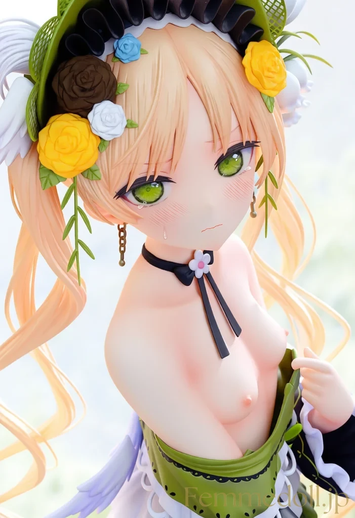 魔法少女ノ魔女裁判　遠野ハンナのお嬢様人形みたいな可愛さがたまらないAIエロイラストまとめ 45枚目