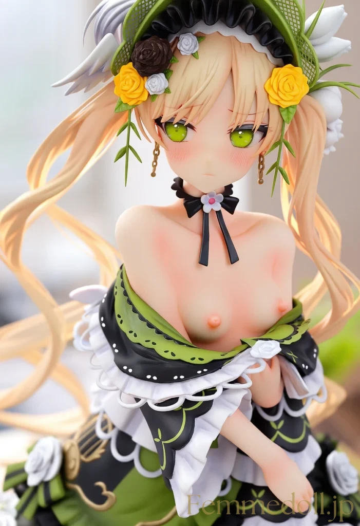 魔法少女ノ魔女裁判　遠野ハンナのお嬢様人形みたいな可愛さがたまらないAIエロイラストまとめ 29枚目